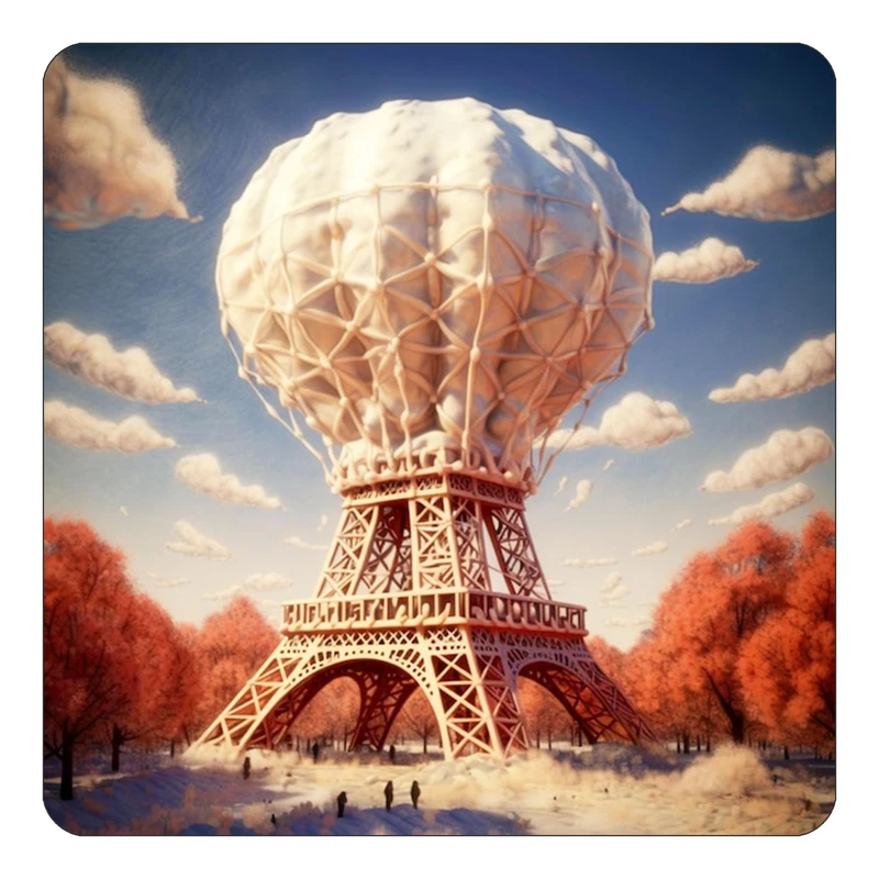 مگنت کاکتی طرح پاریس Paris مدل mp59286