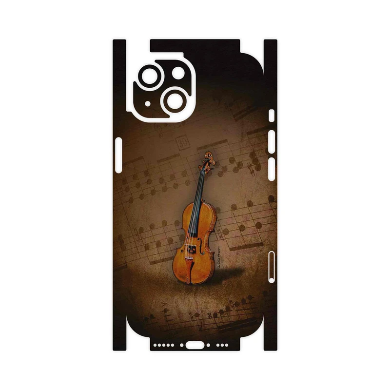 برچسب پوششی ماهوت مدل Violin_Instrument-FullSkin مناسب برای گوشی موبایل اپل iPhone 15