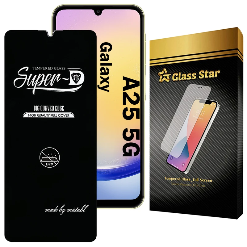 محافظ صفحه نمایش گلس استار مدل SUPERDNS مناسب برای گوشی موبایل سامسونگ Galaxy A25 5G