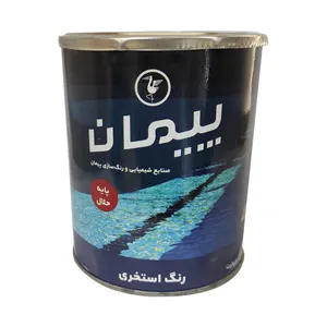 رنگ استخری آبی روغنی پیمان مدل p-1 وزن 1 کیلوگرم