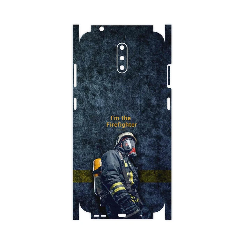 برچسب پوششی ماهوت مدل Firefighter-FullSkin مناسب برای گوشی موبایل نوکیا 2.3