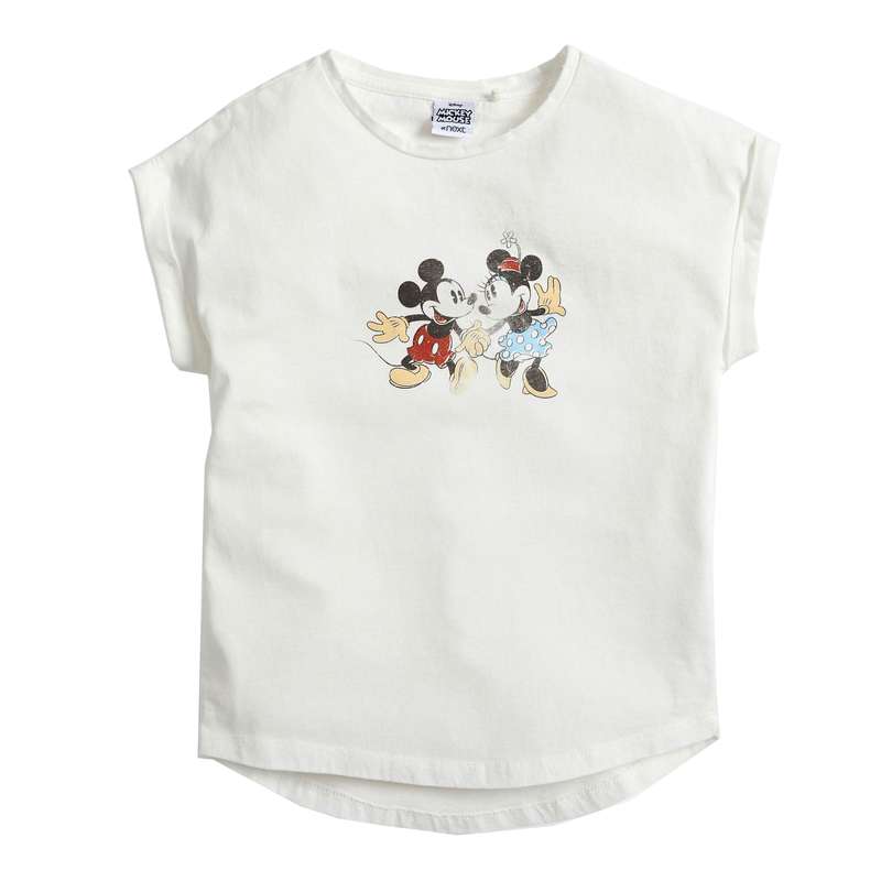 تی شرت آستین کوتاه دخترانه نکست مدل Mickey Mouse