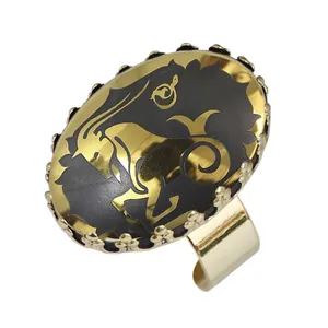 انگشتر زنانه مدل حدید دی ماه کد 78031