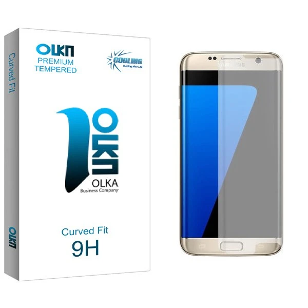 محافظ صفحه نمایش کولینگ مدل Olka UV_NEW مناسب برای گوشی موبایل سامسونگ Galaxy S7 Edge