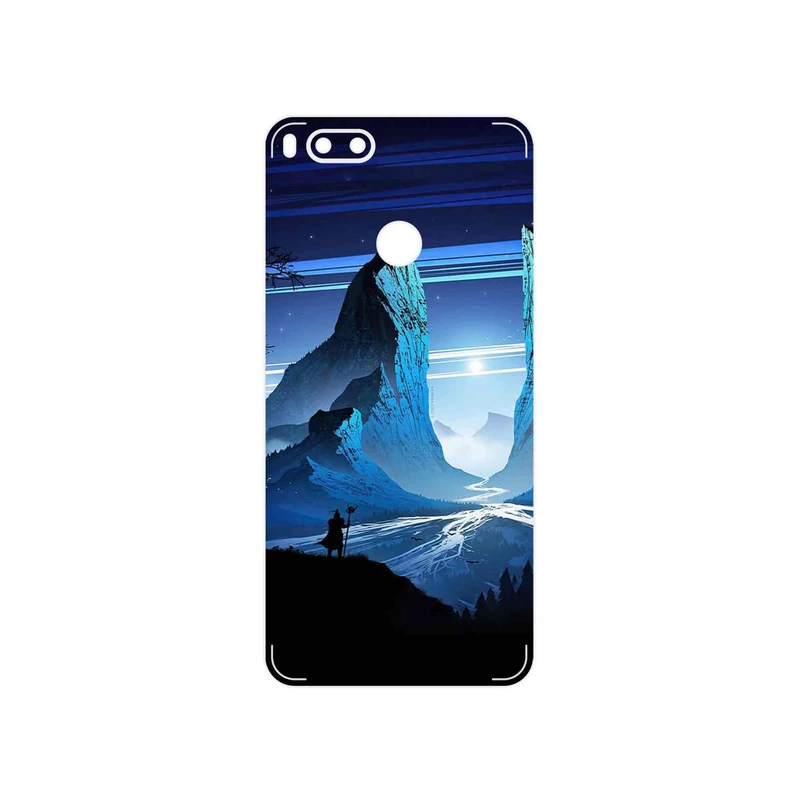 برچسب پوششی ماهوت مدل Blue Mountains Digital Art مناسب برای گوشی موبایل شیائومی Mi 5X