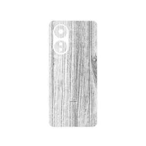 MAHOOT White_Wood Cover Sticker for Oppo A58 4G