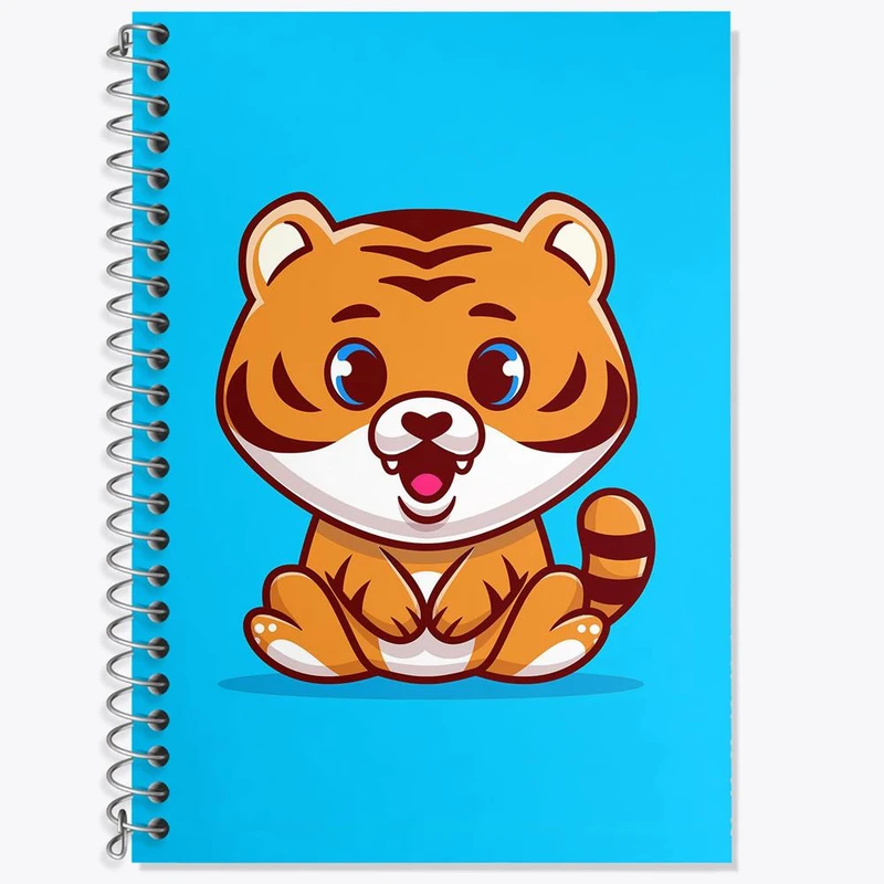 دفتر لغت 50 برگ خندالو مدل ببر کد 29644