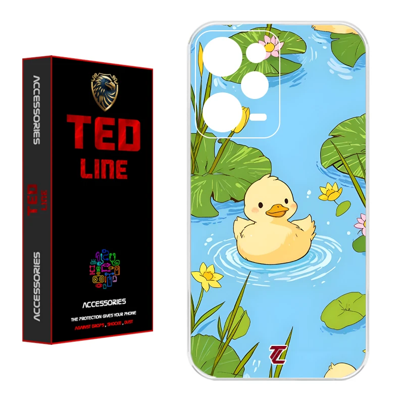 کاور تدلاین طرح اردک کد 1183 مناسب برای گوشی موبایل شیائومی Redmi Note 12 Pro 5G / Poco X5 Pro