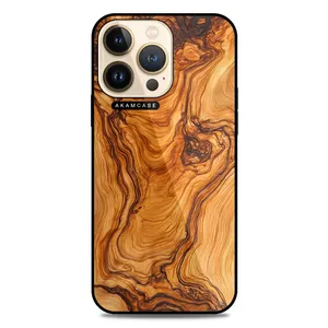 AKAM AMC-WA13PRO-WOOD-25 Cover For Apple iPhone 13 Pro