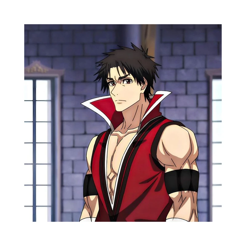 استیکر لپ تاپ و موبایل مدل انیمه طرح The Ossan Newbie Adventurer ماجراجوی میانسال تازه کار کد 5487