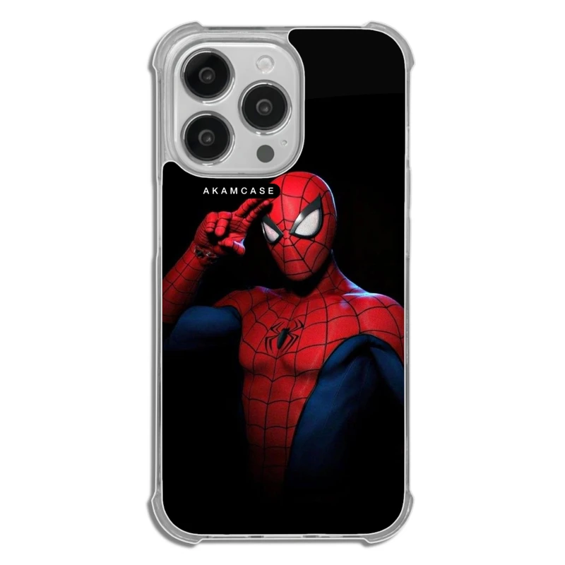کاور آکام مدل AMC-WTA13PRO-SPIDER MAN6 مناسب برای گوشی موبایل اپل iPhone 13 Pro