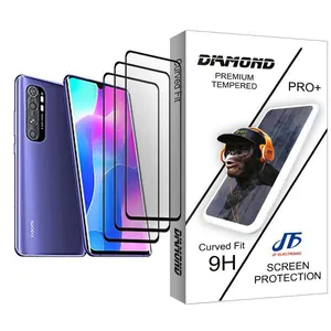 JF Diamond Glass MIX003 Screen Protector For Xiaomi Mi Note 10 Lite Pack Of 3