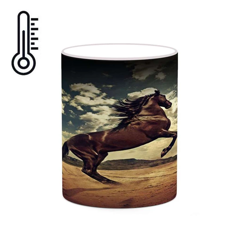 ماگ حرارتی کاکتی مدل اسب کد mgh24049