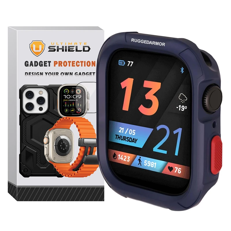 کاور آلتیمیت شیلد مدل Rugged ARM مناسب برای اپل واچ سری 7/8/9 سایز 41 میلی متری