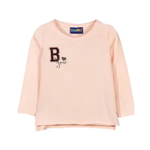 تی شرت آستین بلند دخترانه پیپرتس مدل lk234