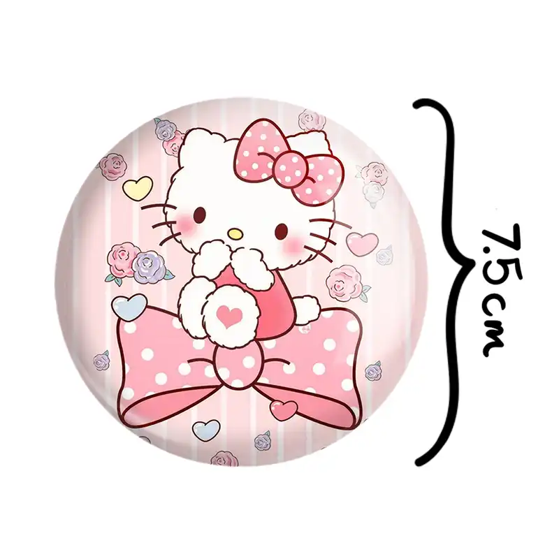 آینه جیبی خندالو مدل هلو کیتی کد 24728