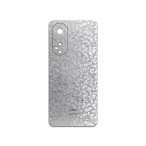MAHOOT Silver-Silicon Cover Sticker for Oppo A98