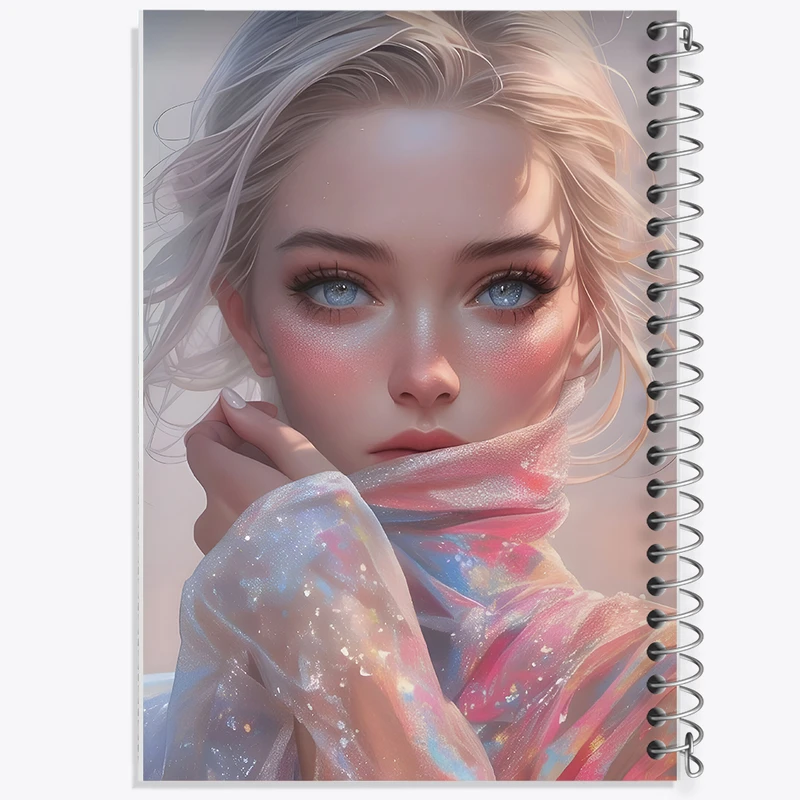 دفتر لیست خرید 50 برگ خندالو طرح دخترانه کد N3829