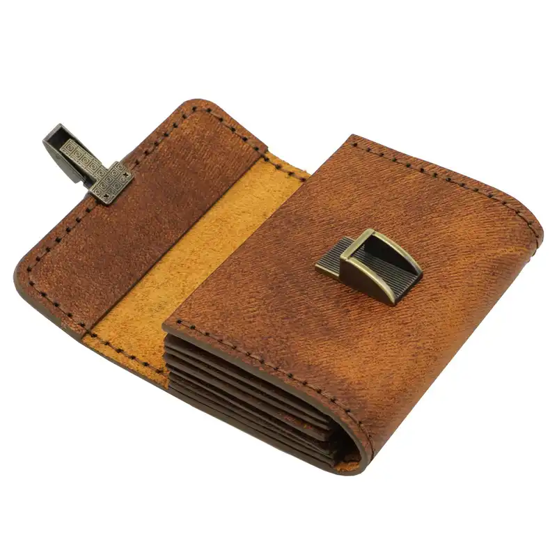 جاکارتی چرمی مدل بایگان دست دوز