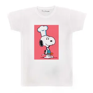 تی شرت بچگانه پرمانه طرح اسنوپی کد pmt.3686