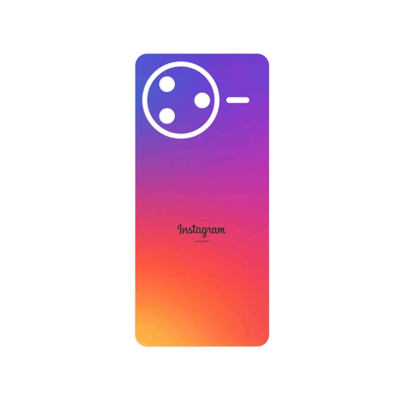 برچسب پوششی ماهوت مدل Instagram مناسب برای گوشی موبایل شیائومی Poco F7 Pro
