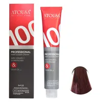 رنگ مو آتوسا شماره 4.57 حجم 100 میلی لیتر رنگ قهوه ای ماهاگونی متوسط