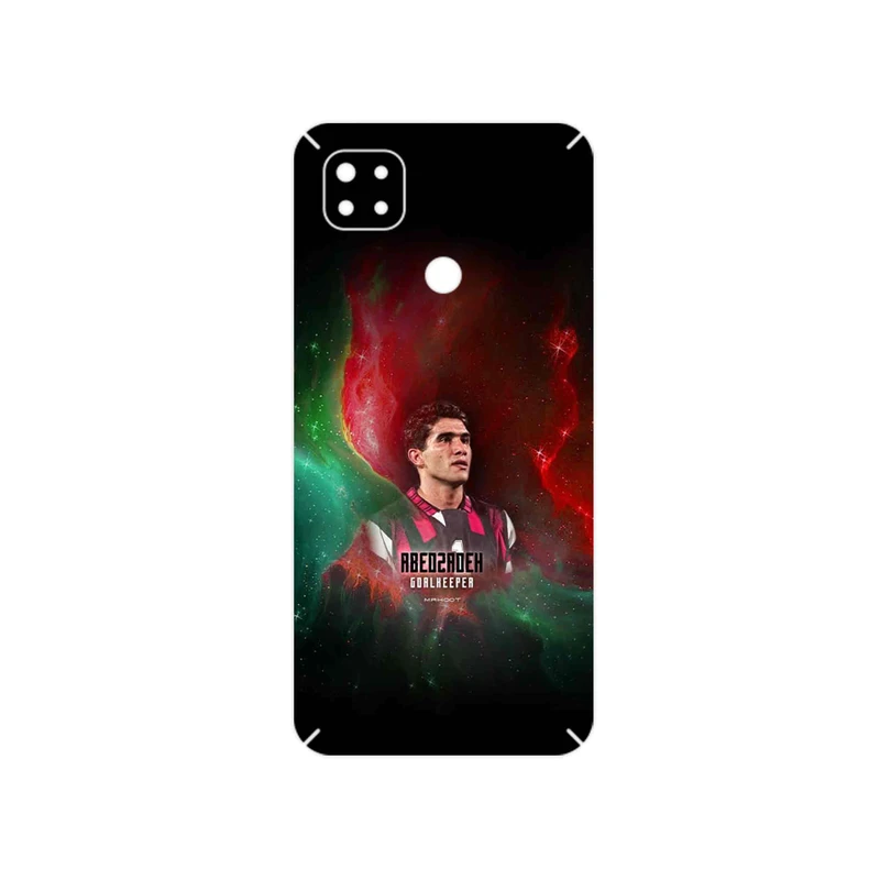 برچسب پوششی ماهوت مدل Ahmad Reza Abedzadeh مناسب برای گوشی موبایل شیائومی Redmi 9 Activ