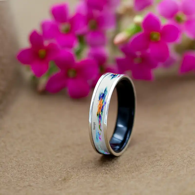 انگشتر ناکسیگو مدل گل کد RB16021