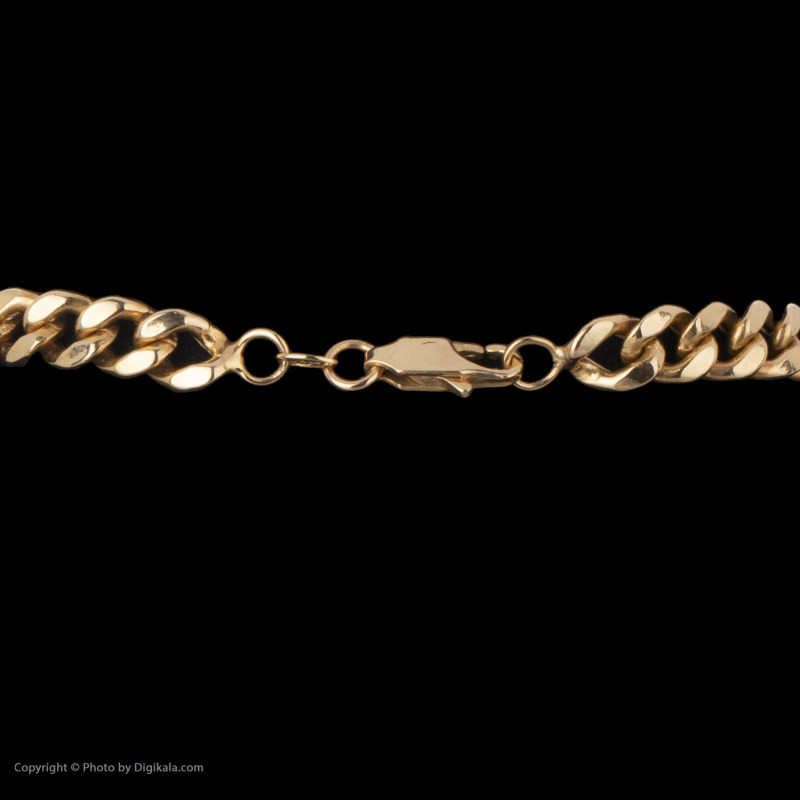 زنجیر طلا 18 عیار زنانه مدل بافت