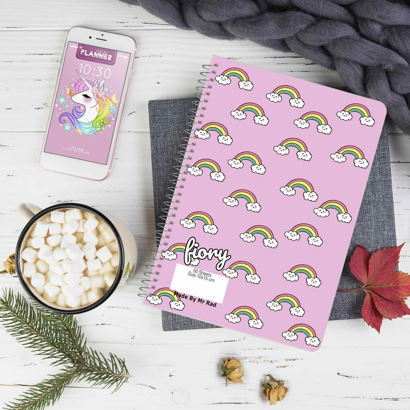 عکس شماره 7 : دفتر برنامه ریزی مستر راد طرح اسب تک شاخ مدل پلنر روزانه کد unicorn 1678