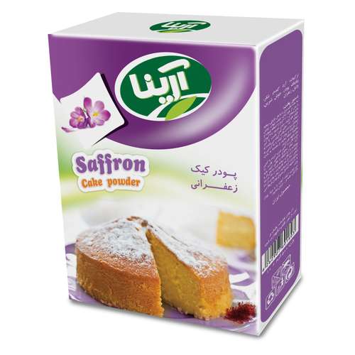 پودر کیک زعفرانی آرینا - 500 گرم