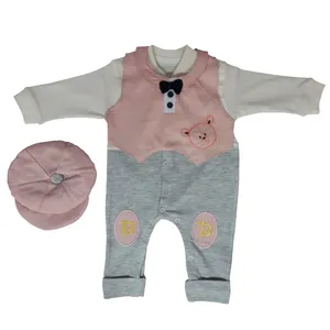 ست 3 تکه لباس نوزادی کد 343