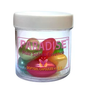 کپسول کراتینه مو پارادایس مدل شاین 20 حجم 28 میلی لیتر مجموعه 20 عددی