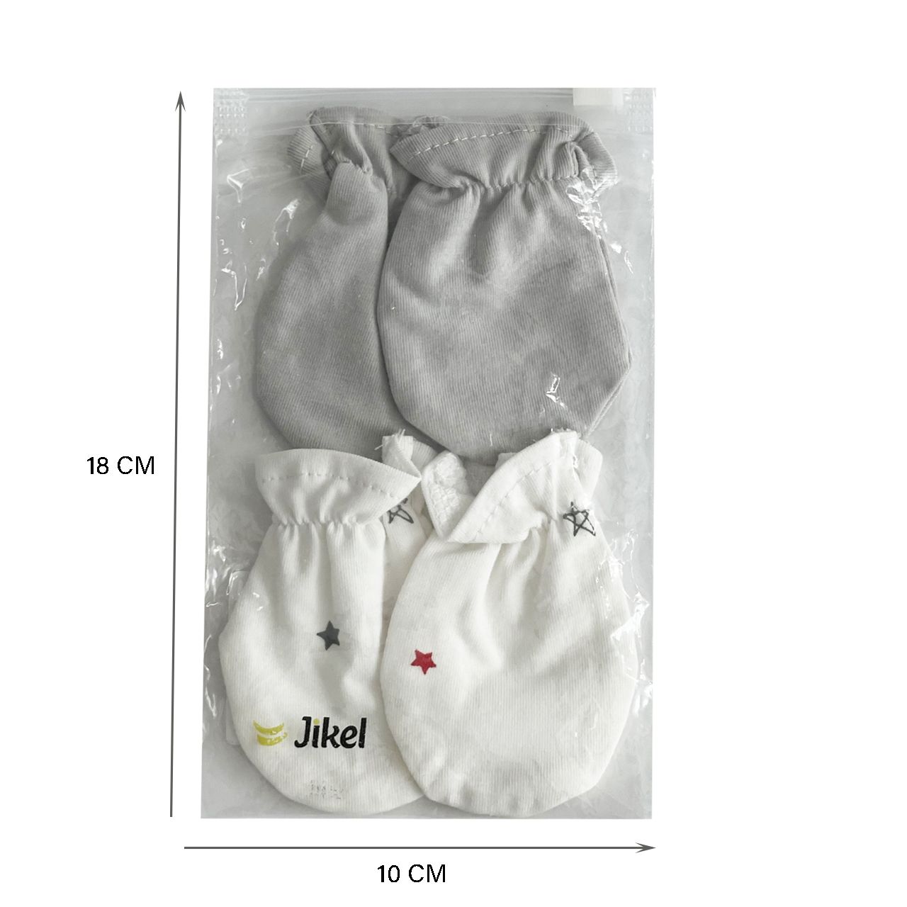 دستکش نوزادی جیکل مدل Jk902511-92بسته 2 عددی -  - 3