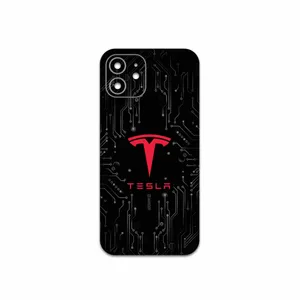 MAHOOT TESLA Cover Sticker for Apple iPhone 12