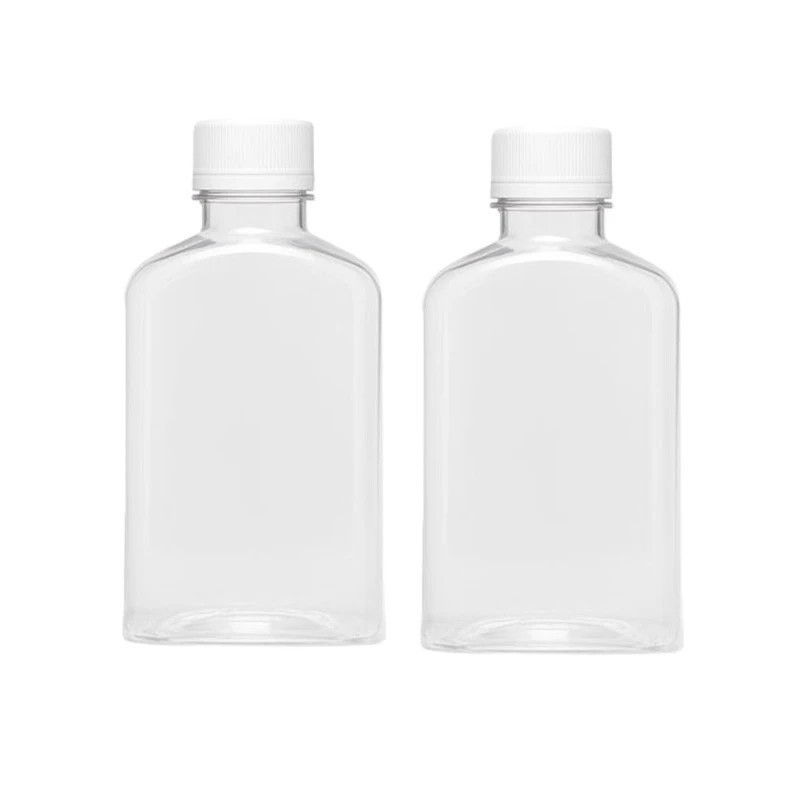 بطری مدل کتابی شفاف کد 120CC بسته 2 عددی
