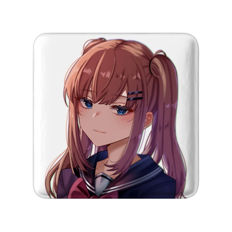 مگنت خندالو طرح ماریا انیمه توموداچی گیم Tomodachi Game  مدل مربعی کد 18440