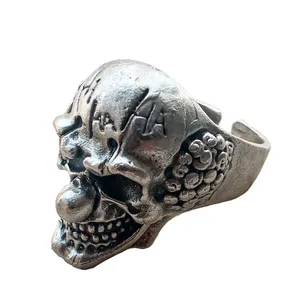 انگشتر مردانه مدل جمجمه و دلقک کد ES-4001