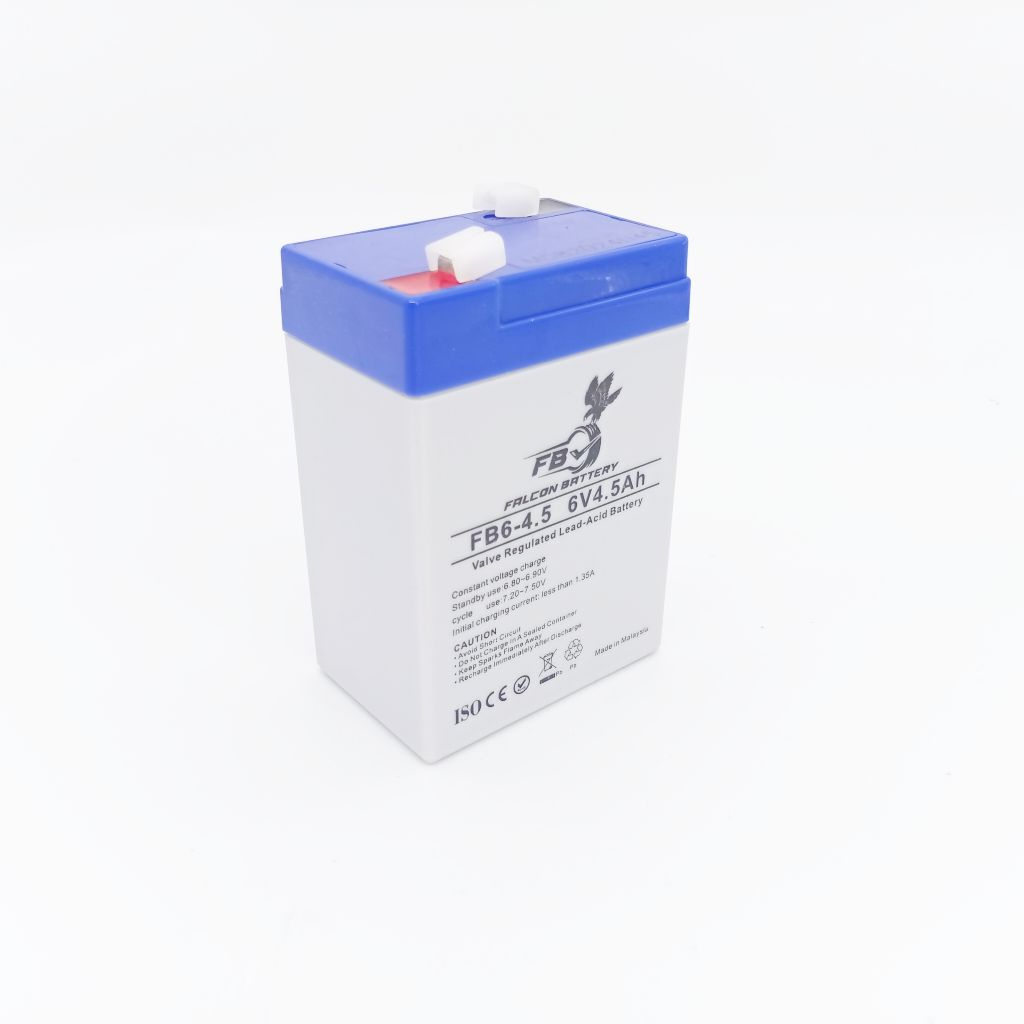باتری سیلد اسید 6 ولت 4.5 آمپر فالکون مدل 6v-4.5Ah