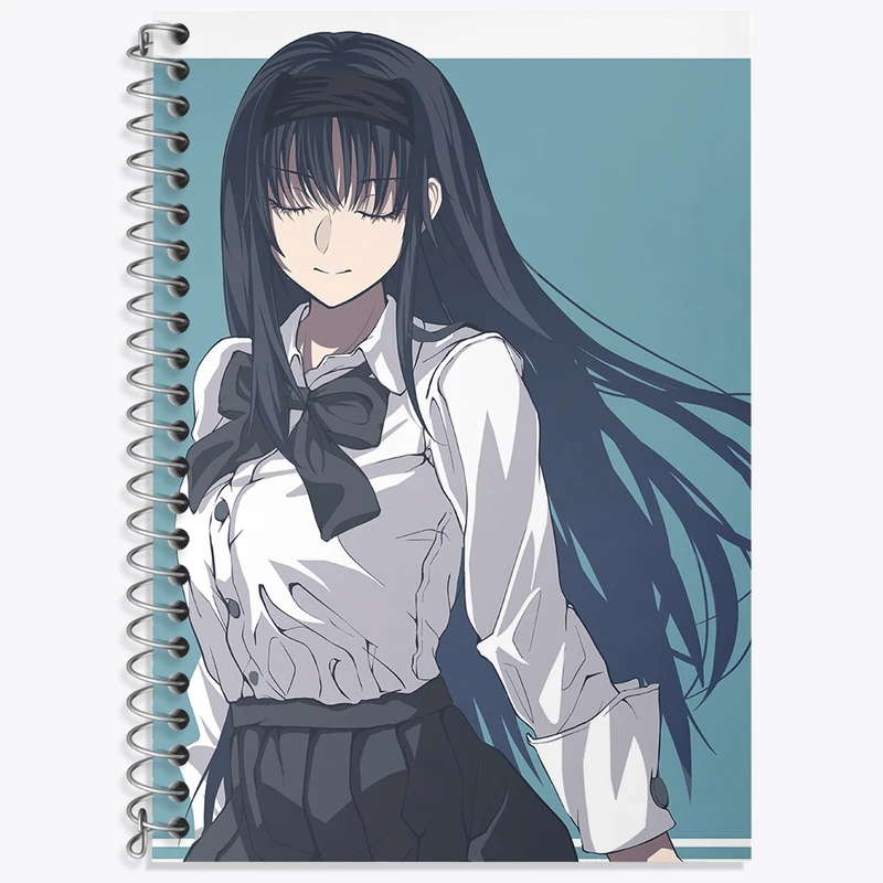 دفتر لغت 50 برگ خندالو طرح بازی تسوکی هیمه‌ (Tsukihime) کد 34499