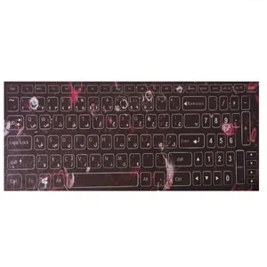برچسب کیبورد طرح مایا کد 16 با حروف فارسی