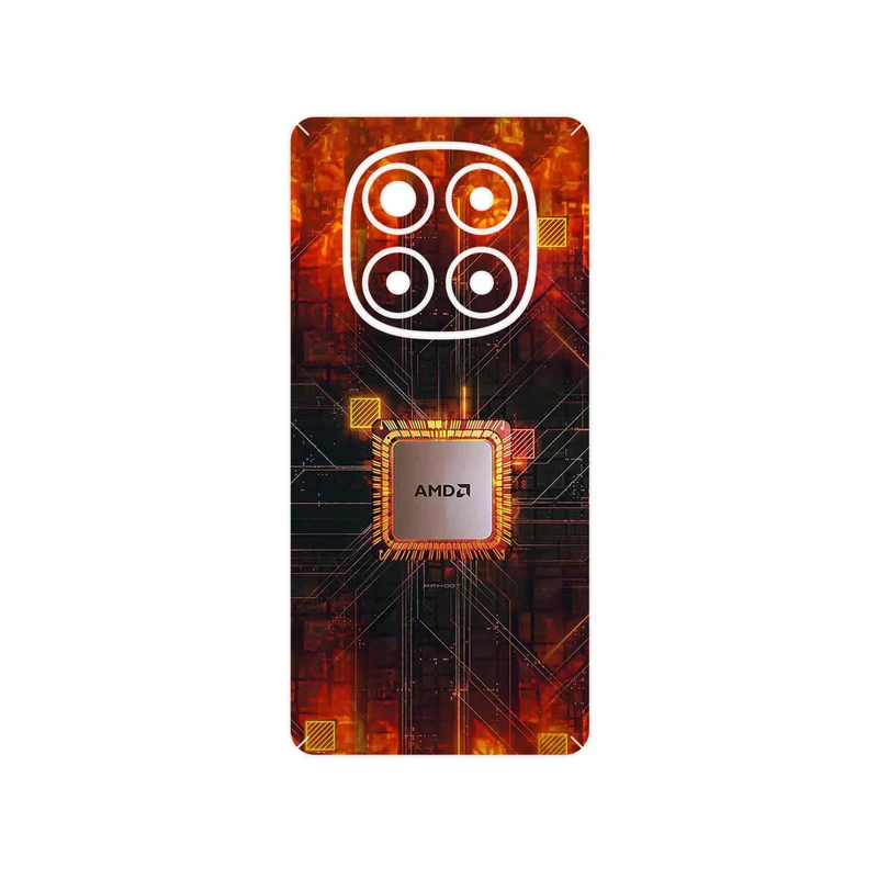 برچسب پوششی ماهوت مدل AMD مناسب برای گوشی موبایل شیائومی Redmi Note 14 Pro 4G