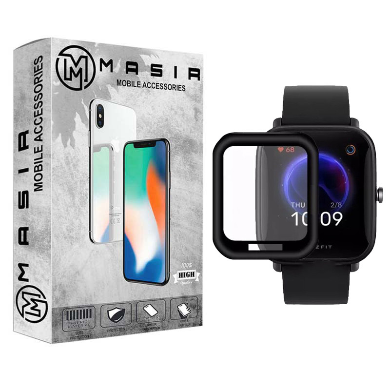 محافظ صفحه نمایش مسیر مدل FUL_M مناسب برای ساعت هوشمند آمازفیت Bip / Bip U / Bip U Pro