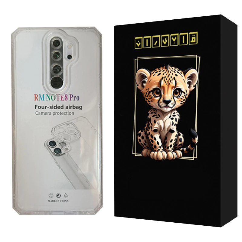 کاور قاب ایران مدل شفاف مناسـب برای گوشی موبایل شیائومی Redmi Note 8 Pro