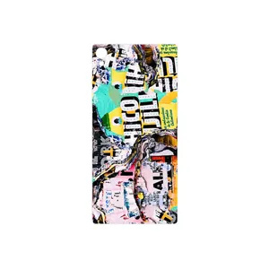 MAHOOT Collage of Teared Paper Cover Sticker for Sony Xperia Z3