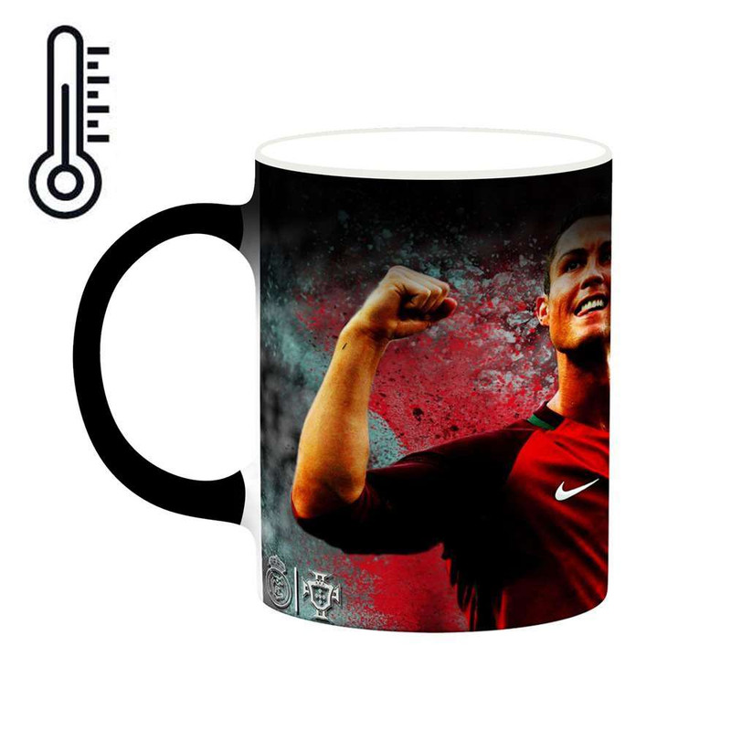 ماگ حرارتی کاکتی مدل کریستیانو رونالدو کد mgh24886