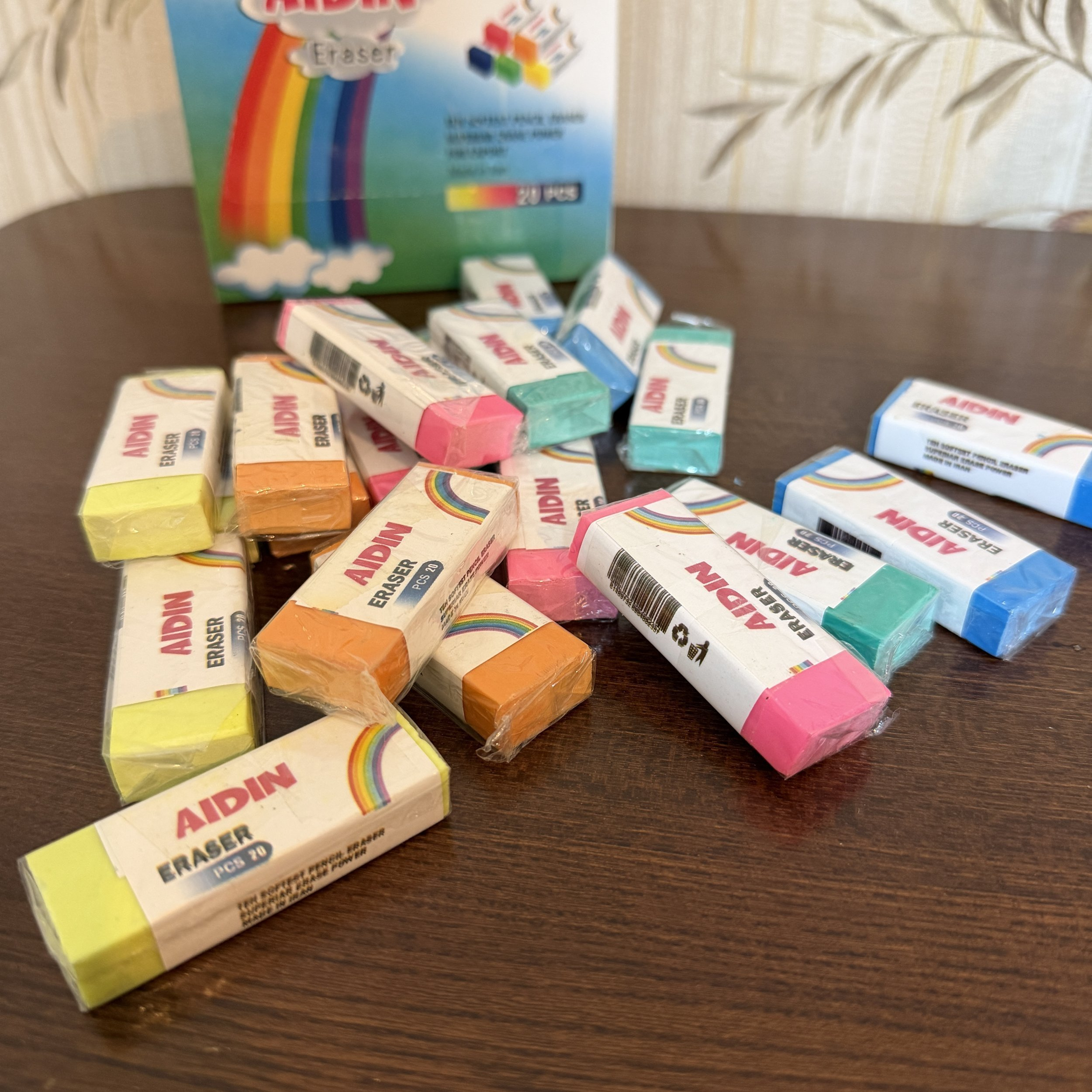 پاک کن آیدین مدل PS-20 بسته 5 عددی پاک کن آیدین مدل PS-20 بسته 5 عددی