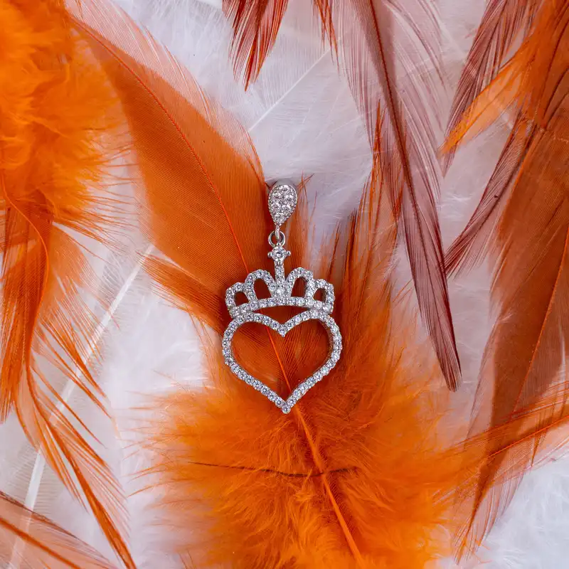 گردنبند نقره زنانه مدل AMT_M018