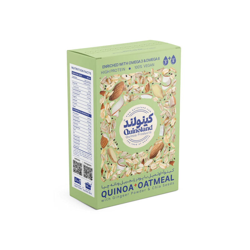 کینوا اوتمیل زنجبیل کینولند - 300 گرم