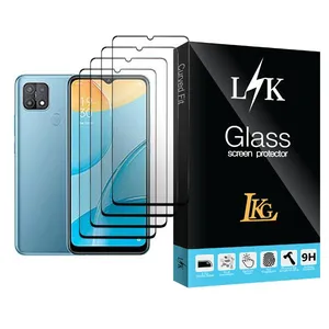 LKG LK Glass MIX004 Screen Protector For Oppo A15 Pack Of 4